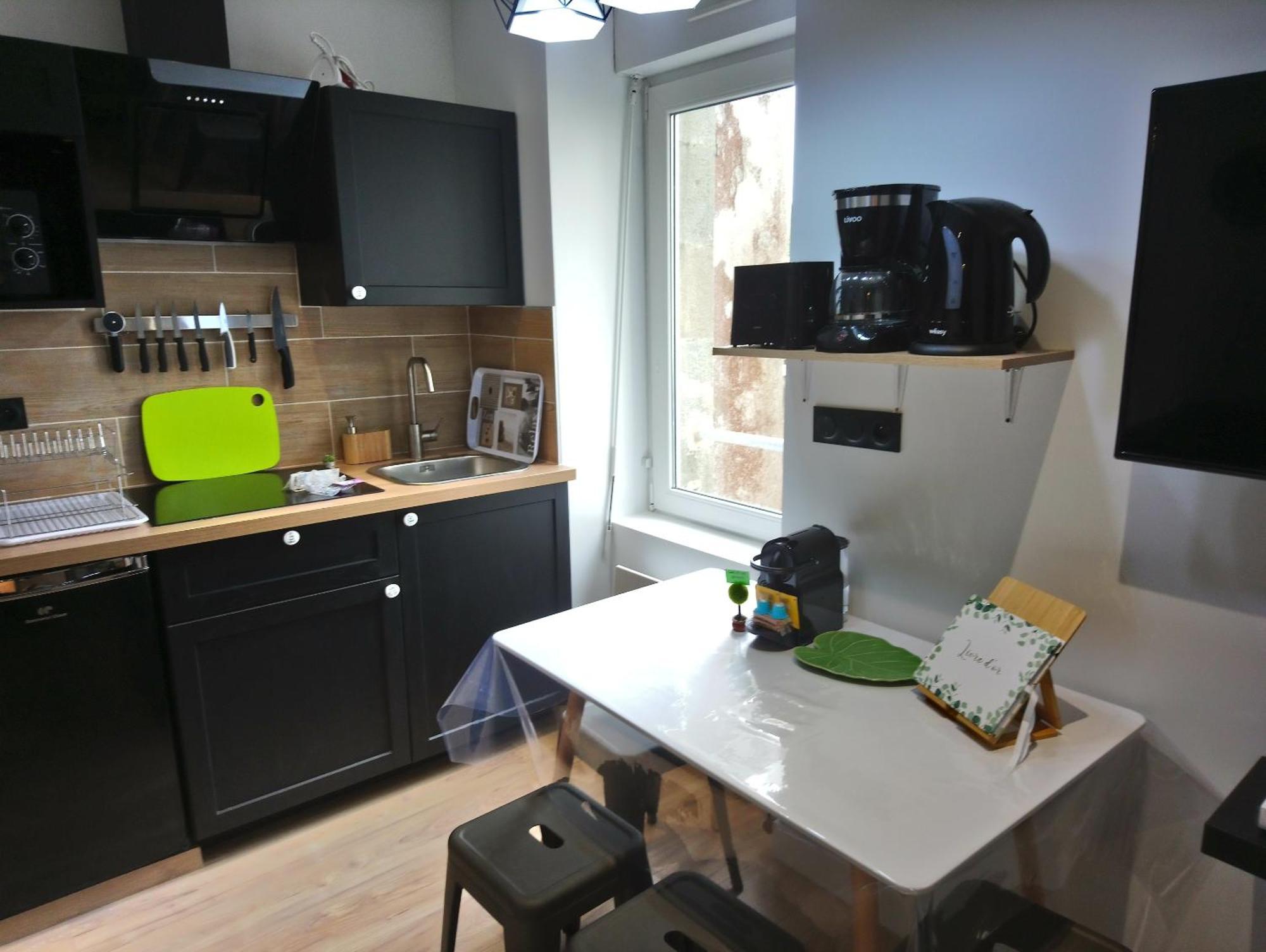 Appart Cosy Brest Habitación foto